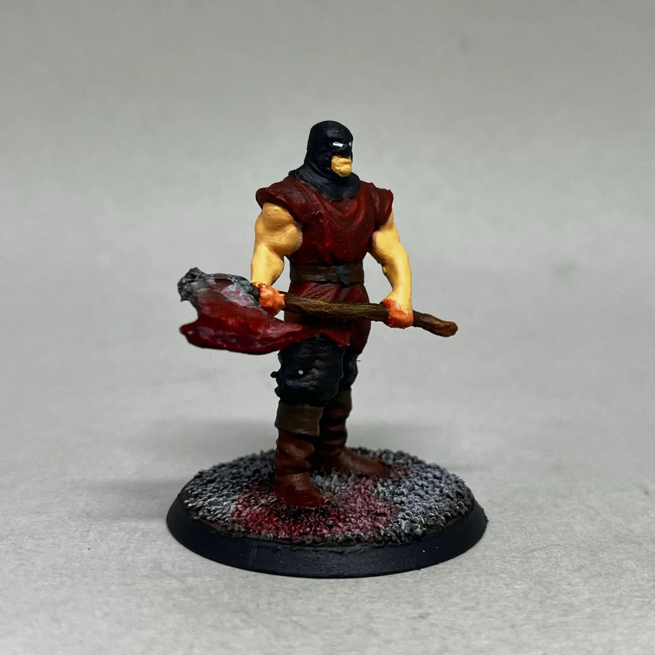 Miniatura Carrasco Medieval RPG de Mesa D&D Impressão 3D - Foto 4