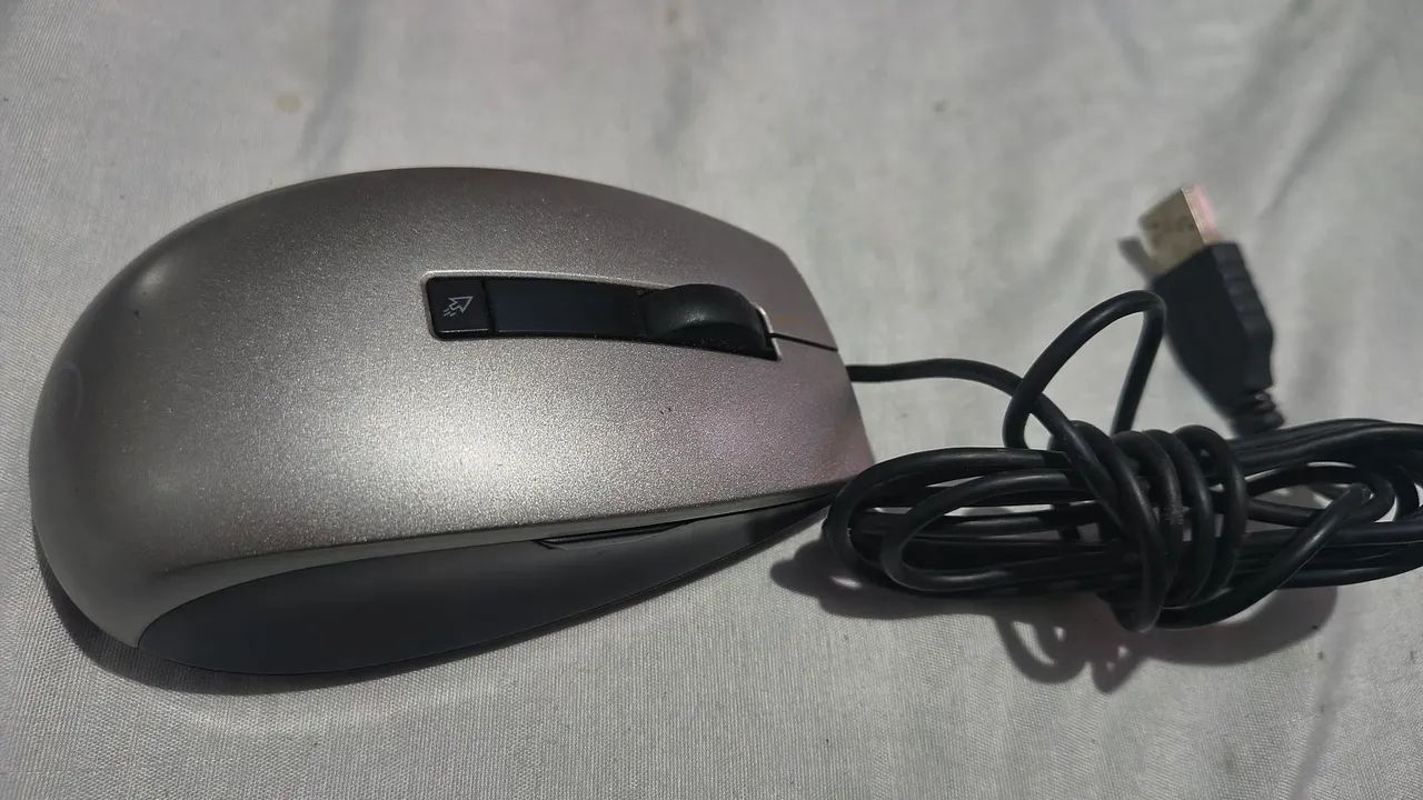 MOUSE DELL COM FIO USB - Foto 3