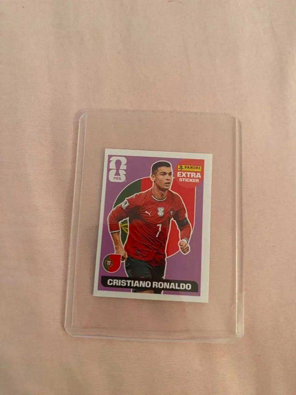 EXTASTICKER DO CRISTIANO RONALDO ROXO