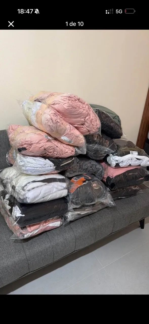 Lote de roupas femininas nova