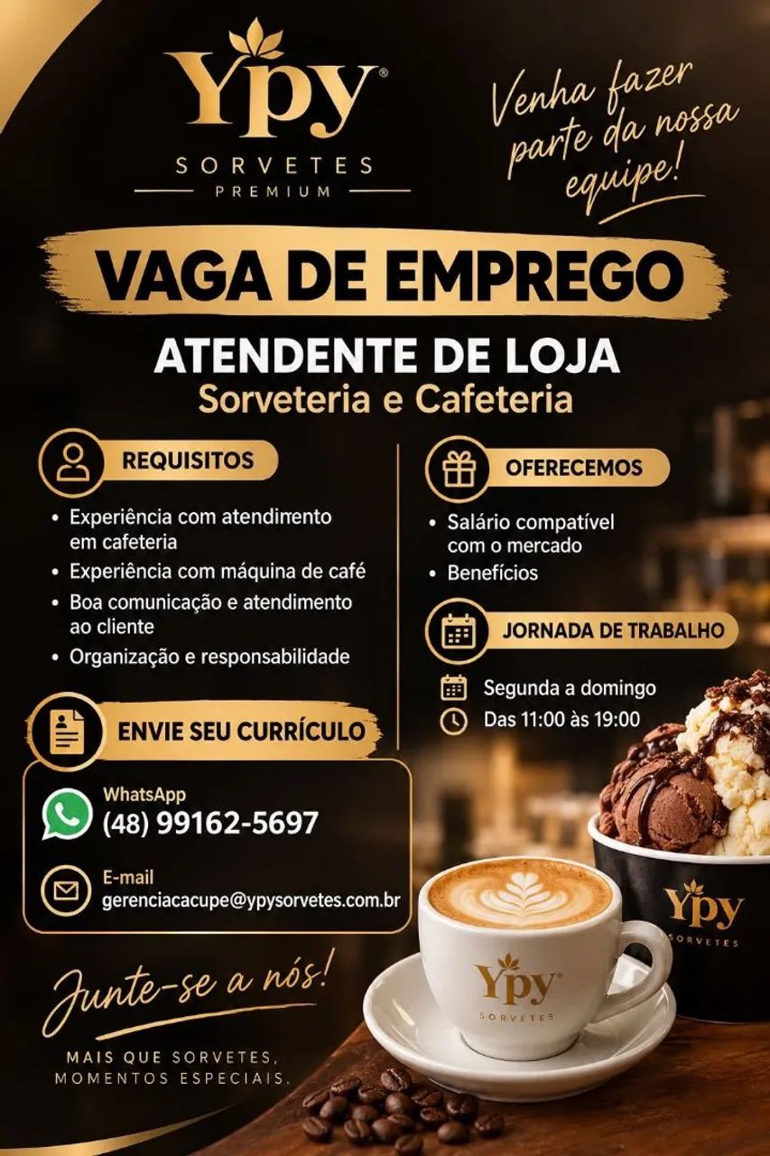 Vaga de emprego 