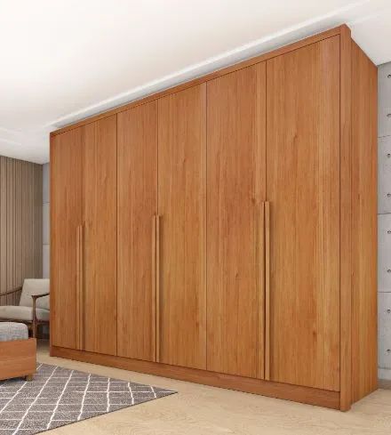 Guarda roupa Realeza mdf com pés de madeira  - Foto 3