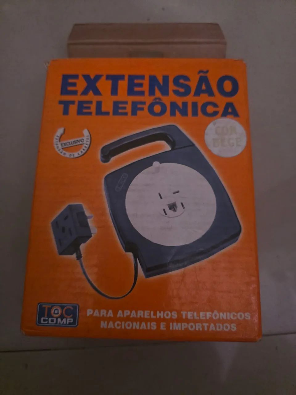 Extensão telefônica 9 metros