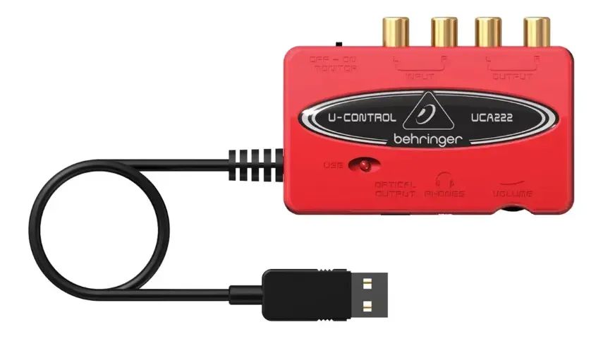 Interface de áudio Behringer U-Control UCA222