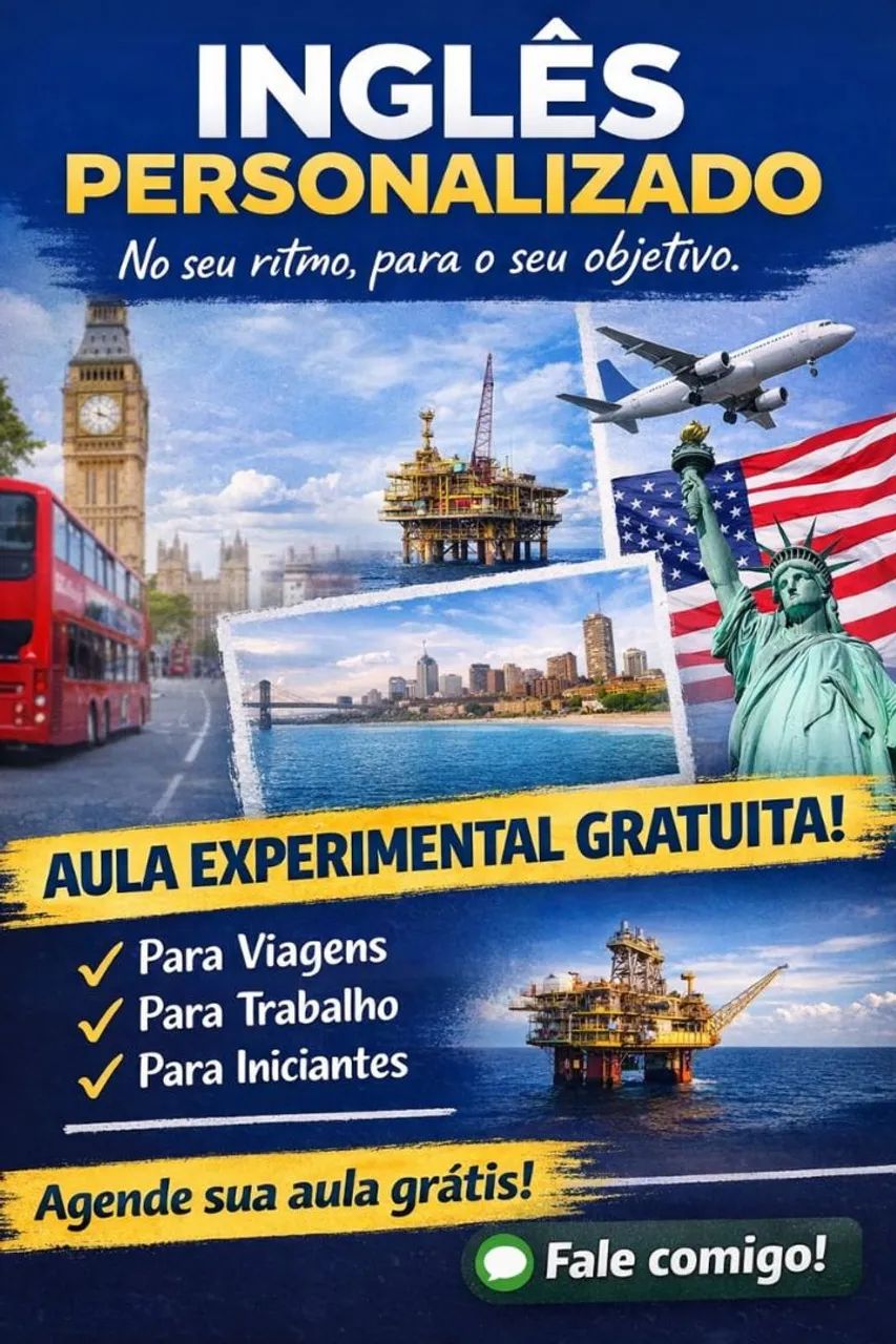 Aprenda Inglês de forma personalizada e no seu ritmo!
