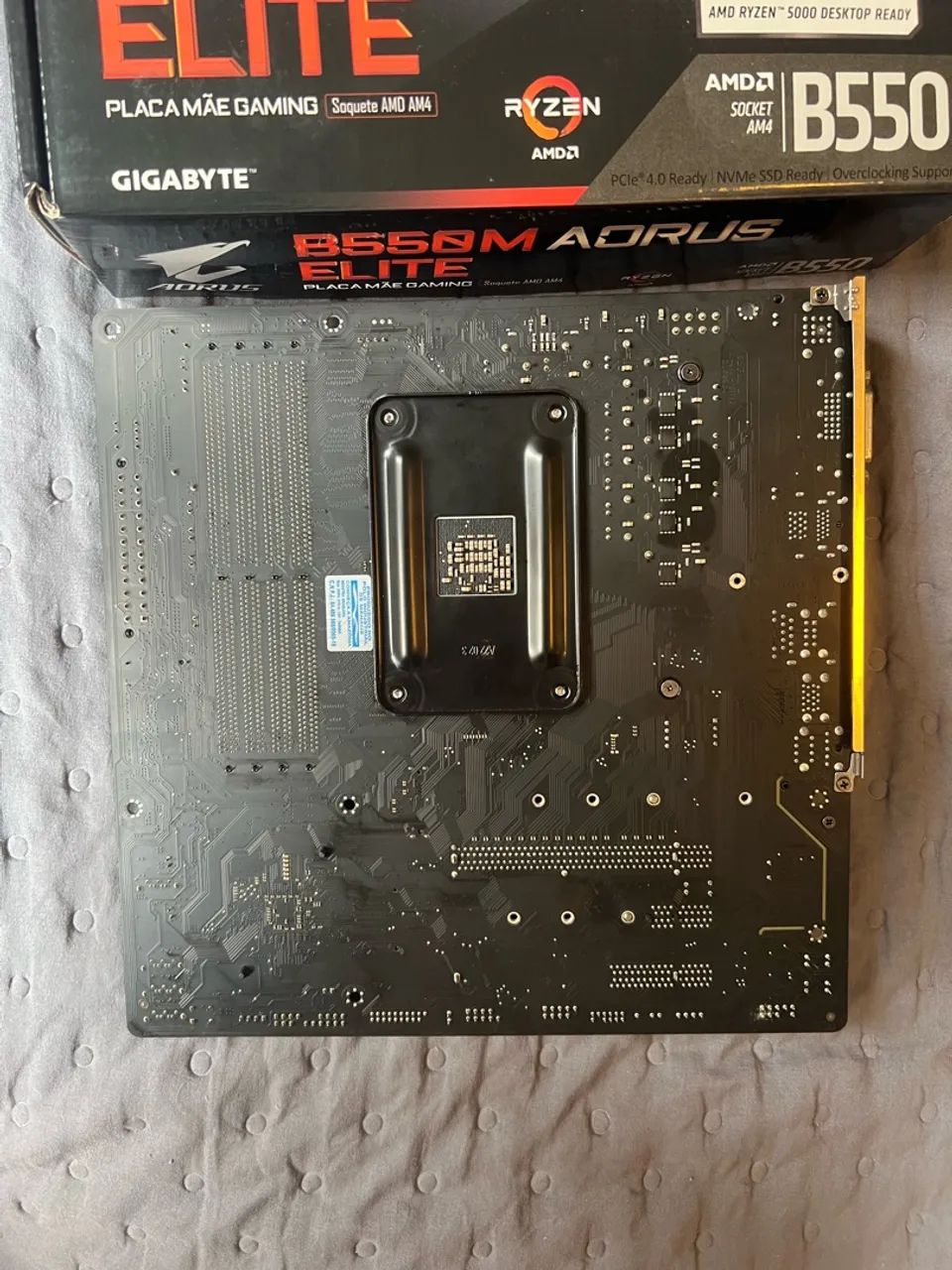 Placa mãe b550m aorus elite  - Foto 5