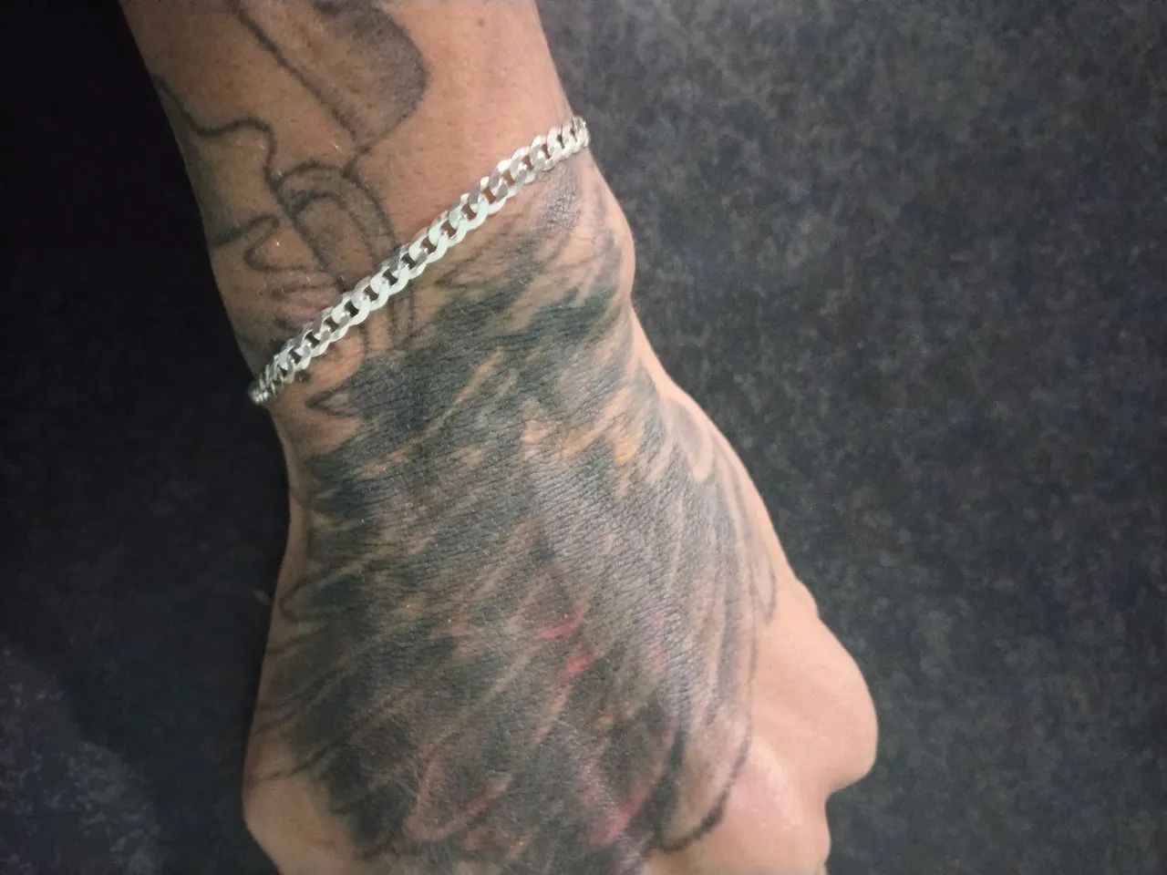 Pulseira grumet 4mm 21cm PRATA 925