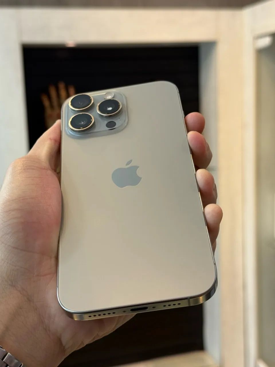 IPhone 16 Pro Max 256GB - Natural Titanium com garantia  - Foto 5