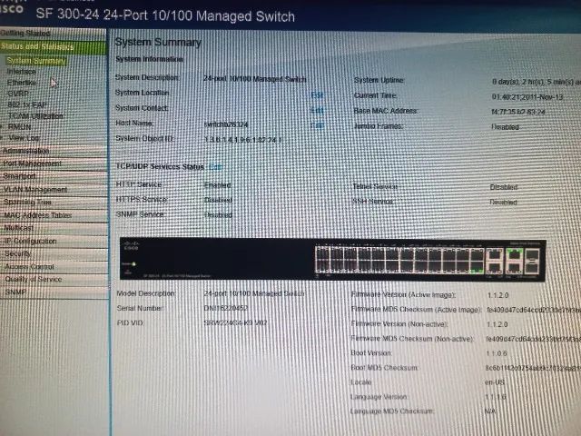 Switch Cisco SF300-24 Small Business - Foto 5