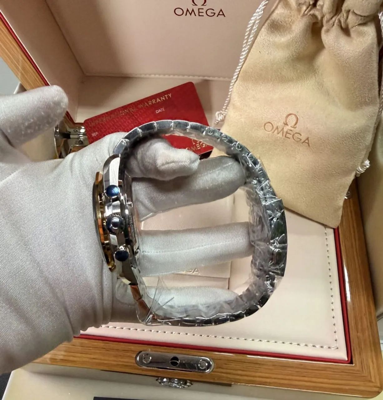 Relógio Estilo Omega Speedmaster Apollo 11 50th Anniversary Limited Edition - Foto 4