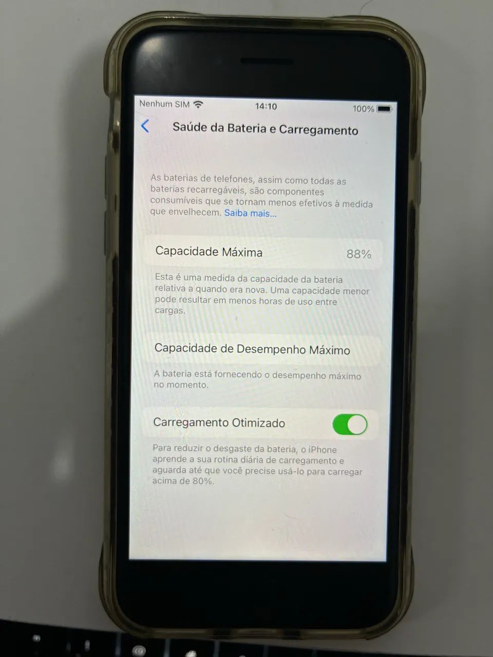 Iphone 8 completo na caixa e bateria trocada  - Foto 3