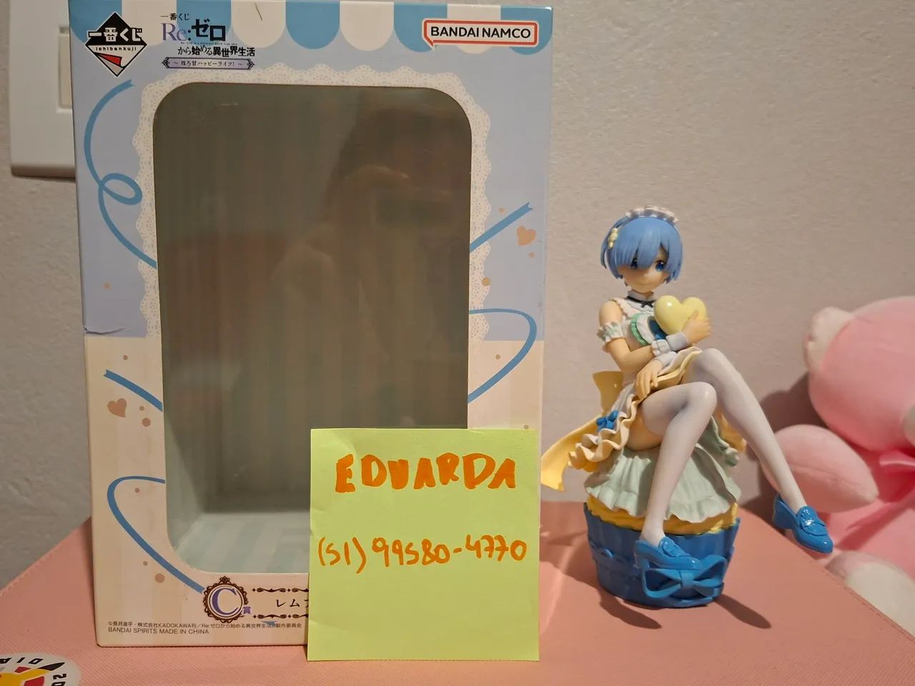 Anime Figure Rem - Ichiban Kuji Re:Zero - Foto 3