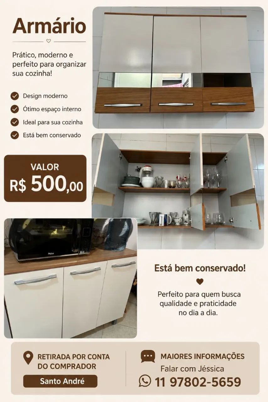 Armário de cozinha  - Foto 5