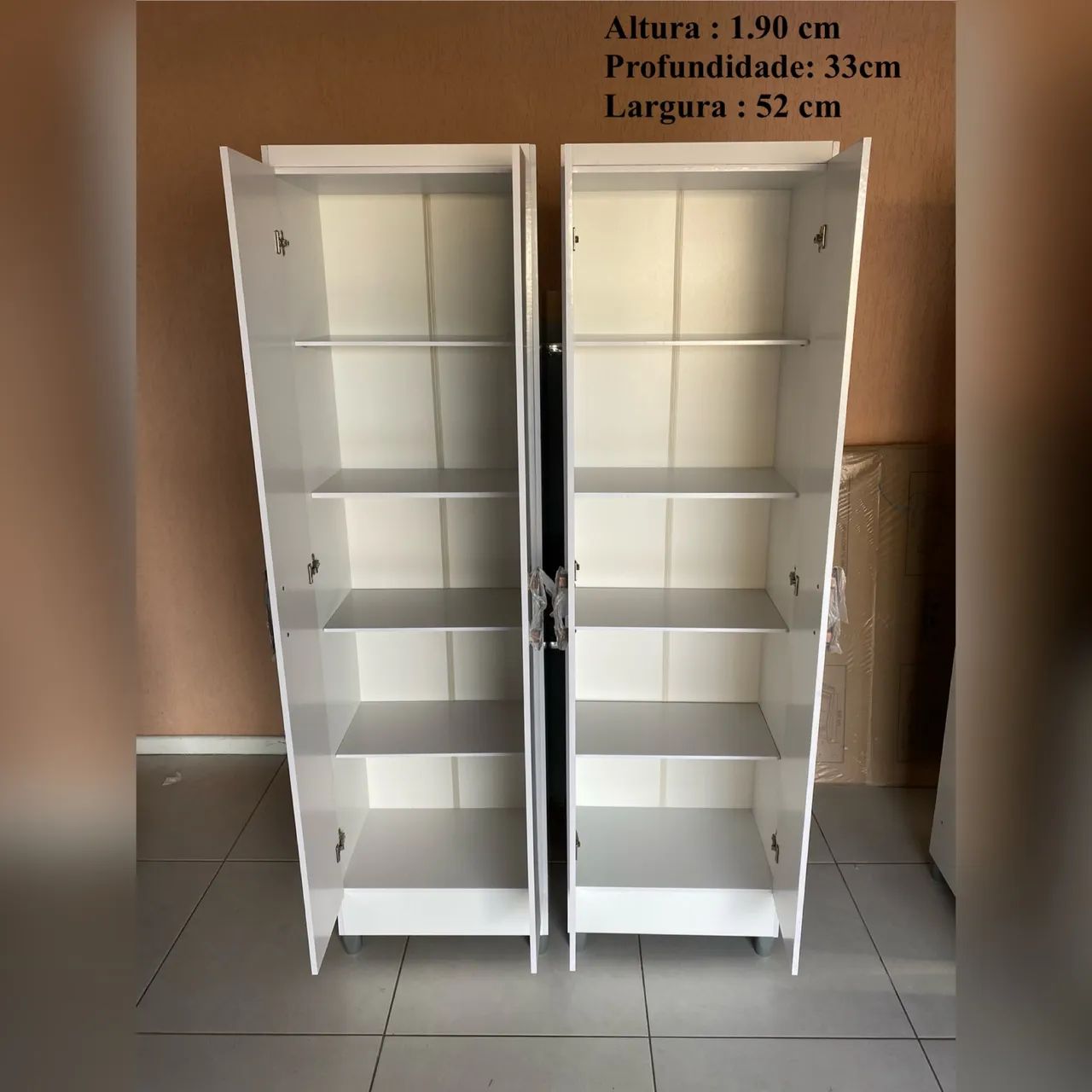 Armario multiuso com prateleiras - entrego  - Foto 2
