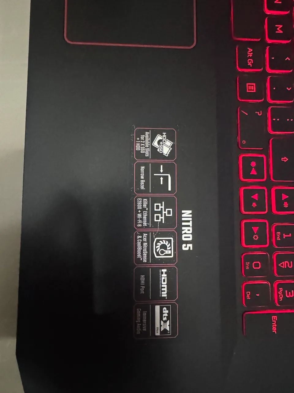 Notebook Acre nitro 5 i7 17? - Foto 4