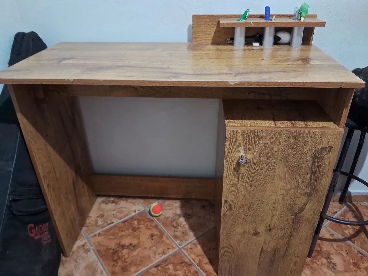 Vendo ou troco mesa de estudos - Foto 2