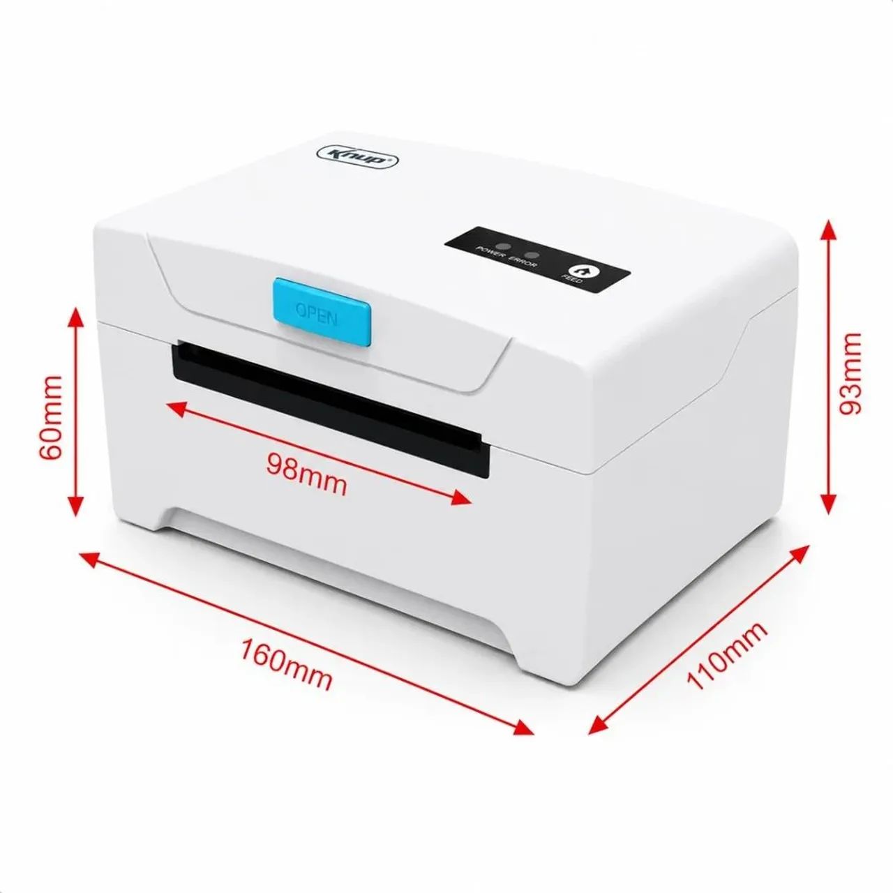 Impressora Térmica USB Etiqueta e cupom Knup KP-IM612 - Foto 3