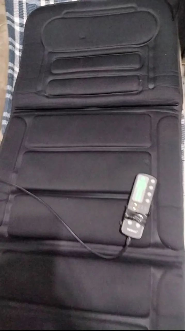 Esteira massageadora ac cartão 