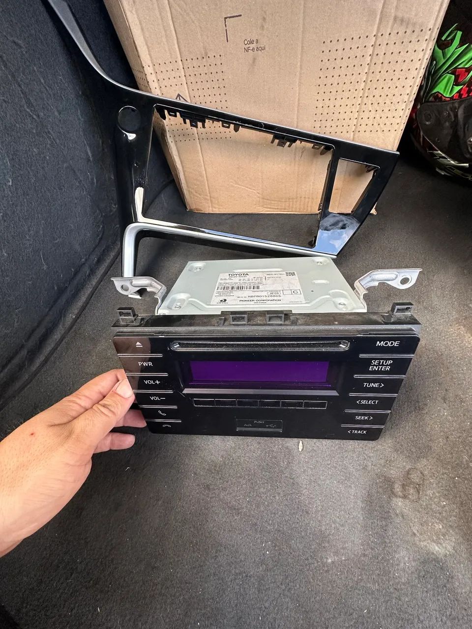 Som Rádio Corolla 2017 até 2019 
