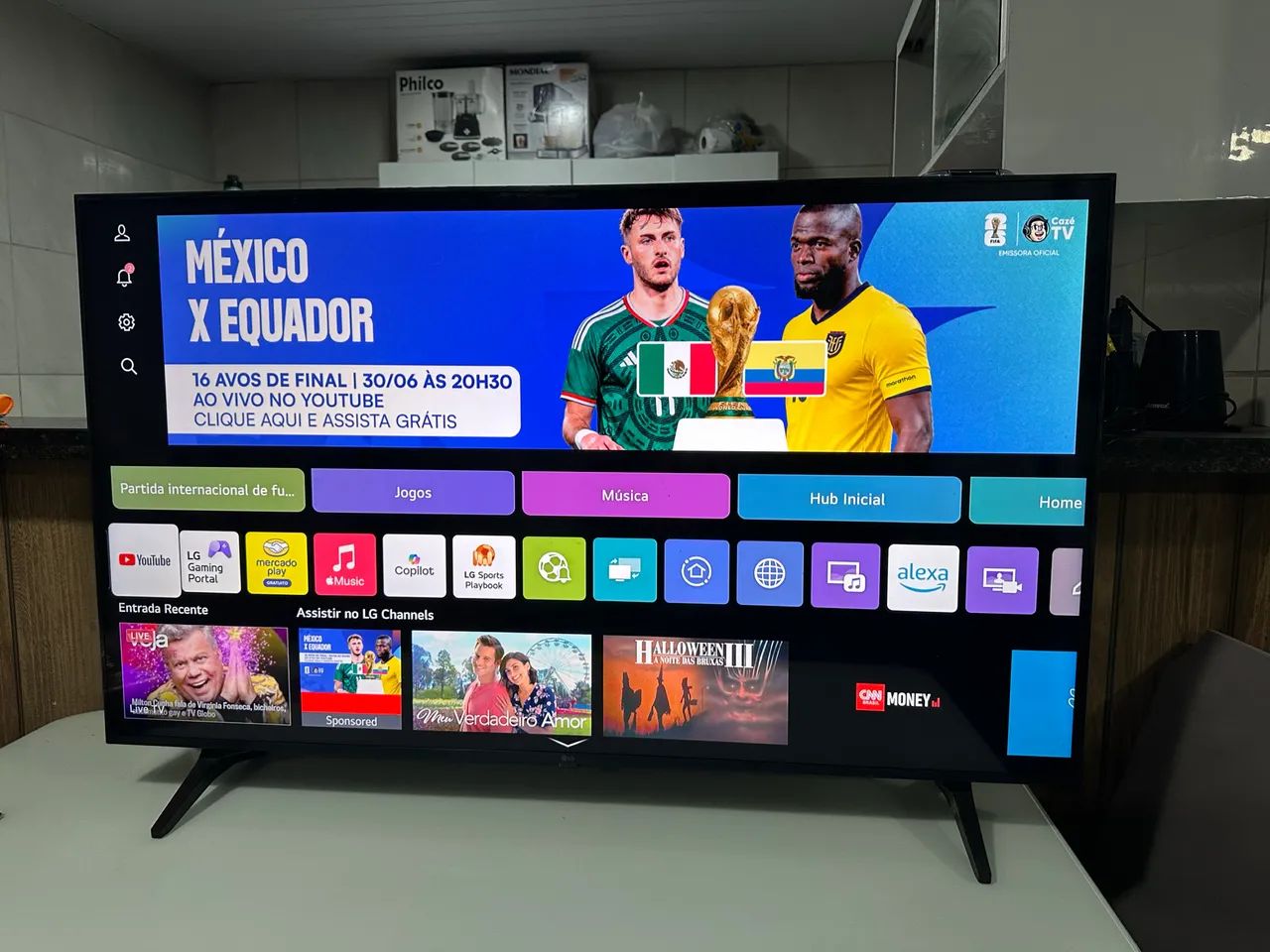 tv 50 LG Smart 4K Bordas Infinitas Nova - Foto 3
