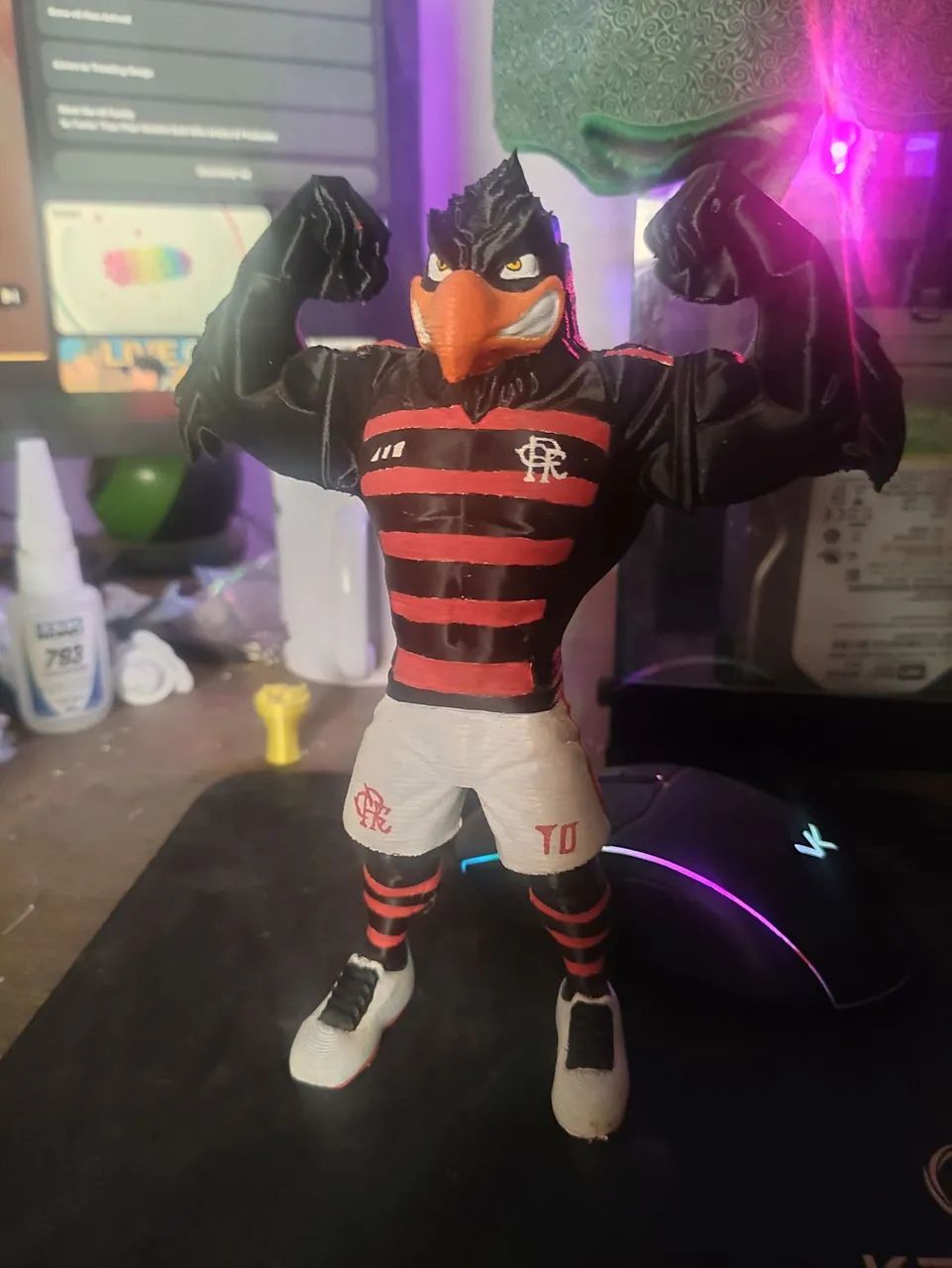 Mascote Flamengo Urubu  - Foto 3