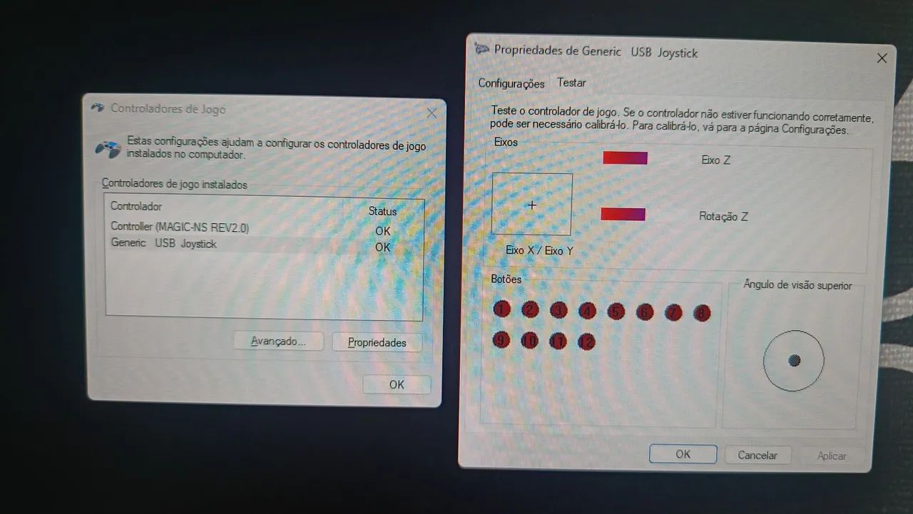 Controle Arcade 10 botões USB - Foto 4