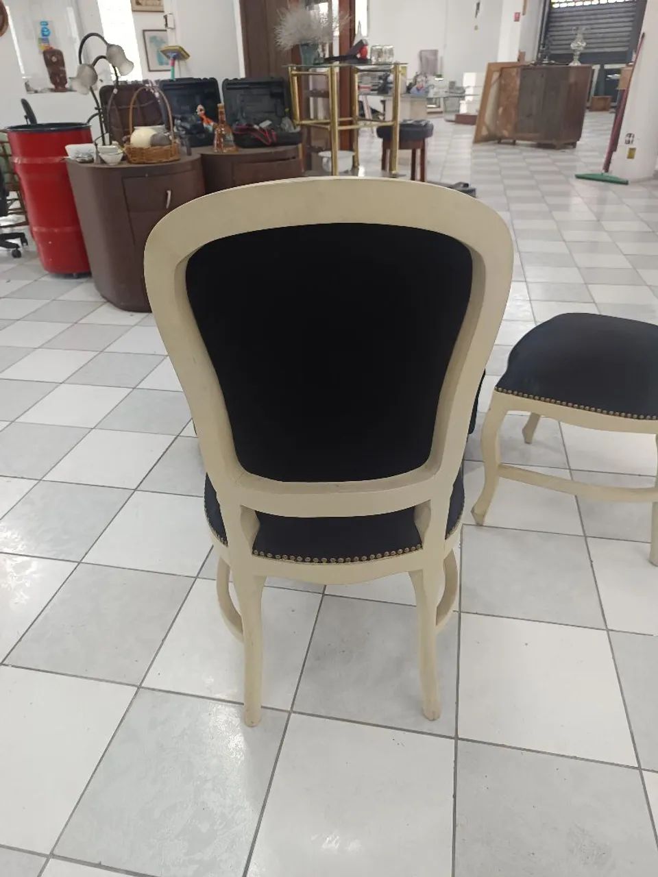 Par de cadeiras e Puff - Foto 4