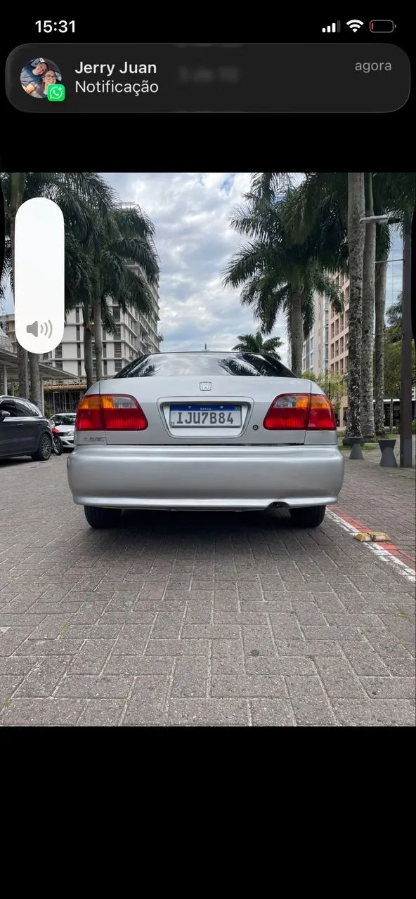 Honda Civic Civic Sedan LX 1.6 16V Aut. 4p 2000