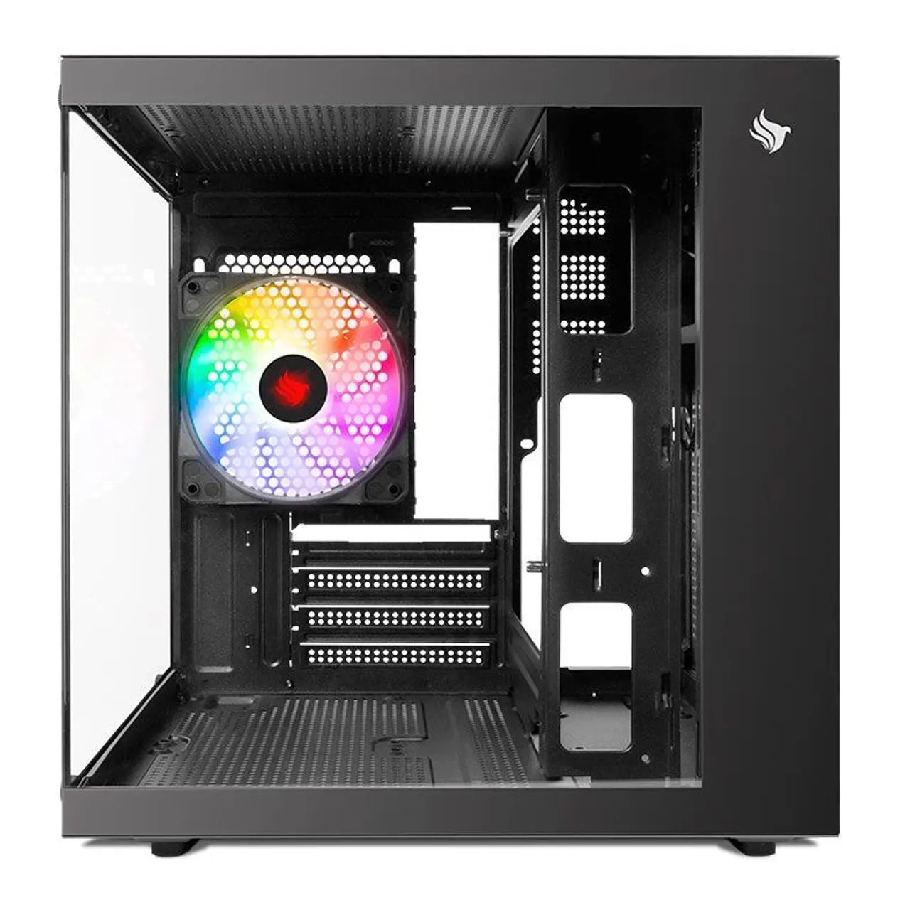Gabinete Atom Mini Tower Gaming Case - Foto 3