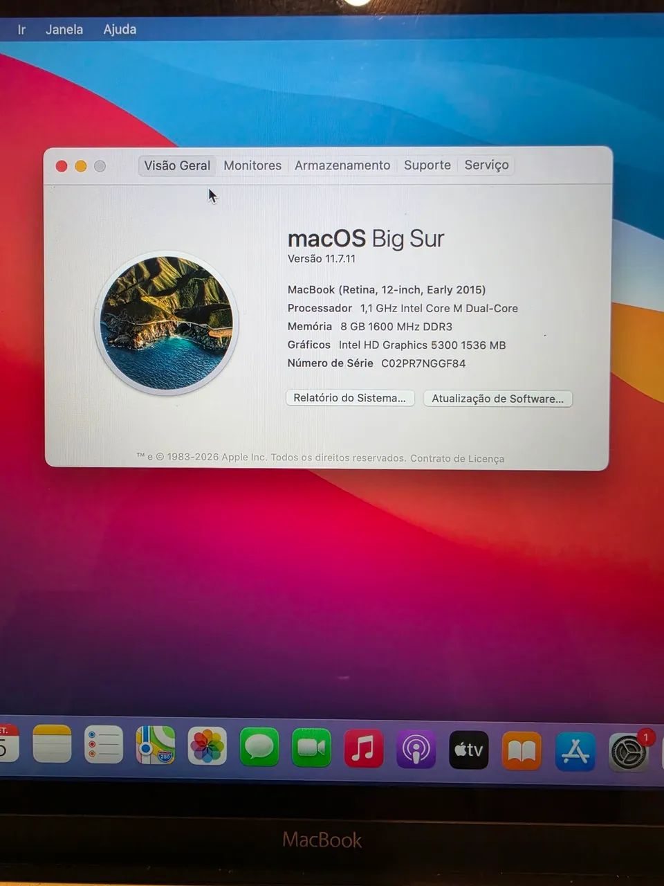 Macbook A1534 dourado. - Foto 3
