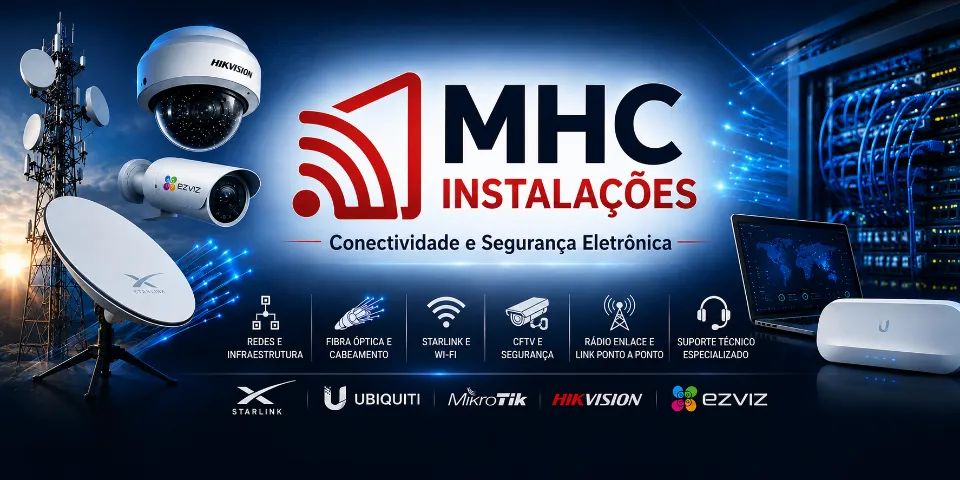  MHC Instalações - Conectividade e Segurança Eletrônica