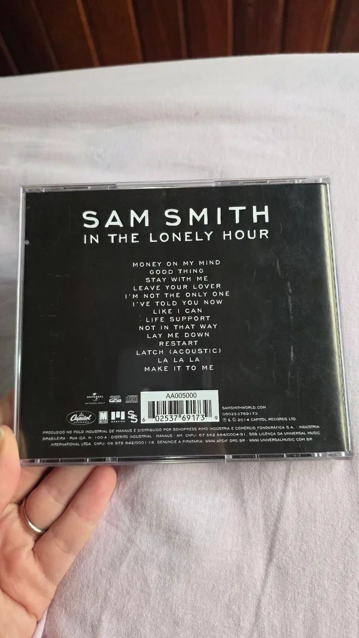 CD Sam Smith In the Lonely Hour - Foto 2