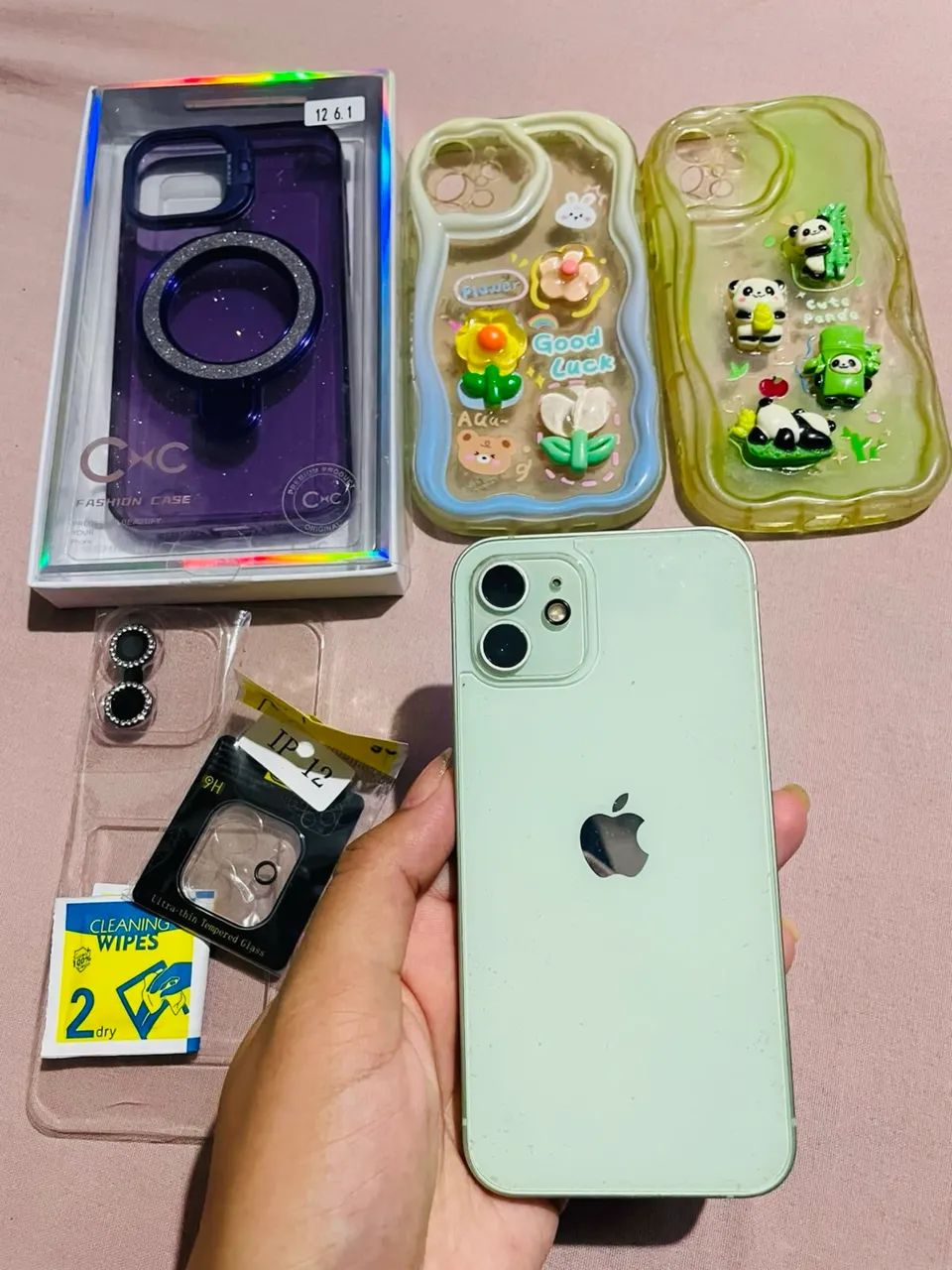 iPhone 12 128GB Impecável + 3 Capas e Películas