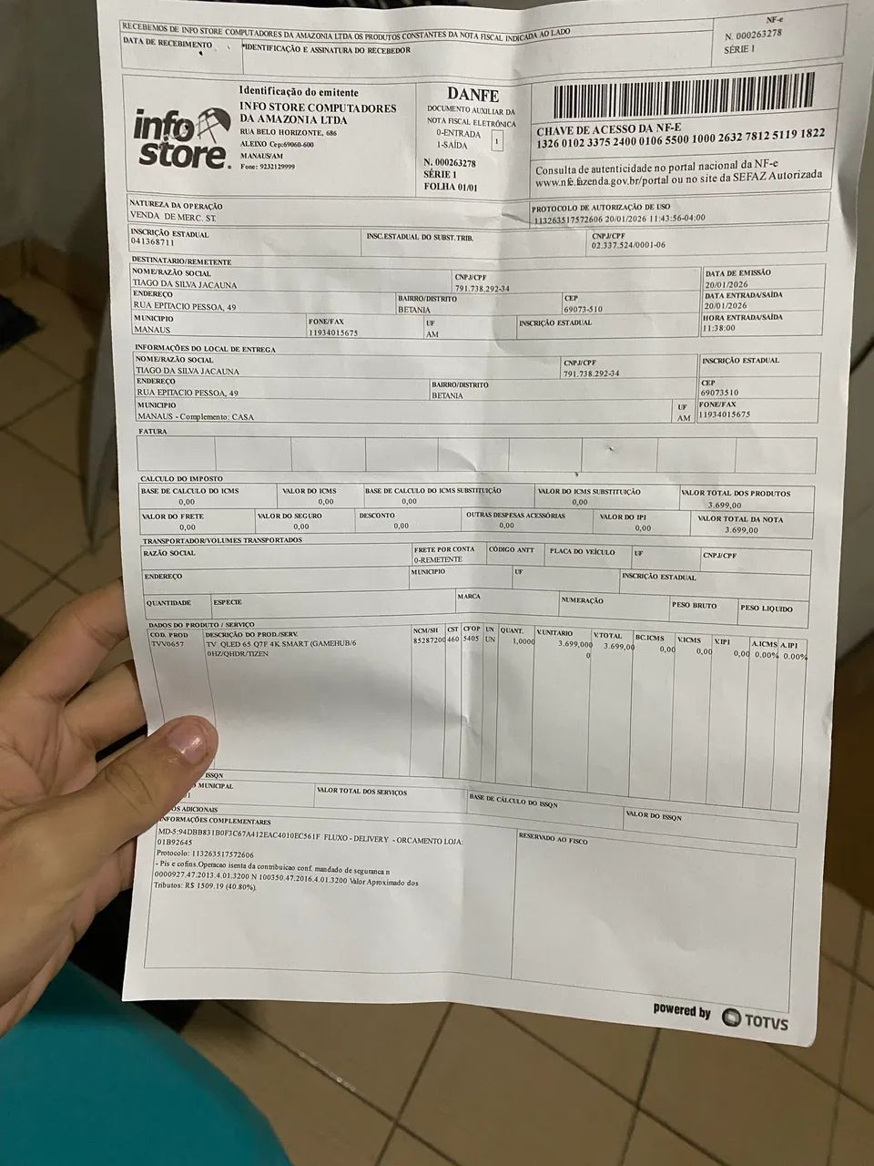 TV 65 POLEGADAS SAMSUNG 4k - Foto 3