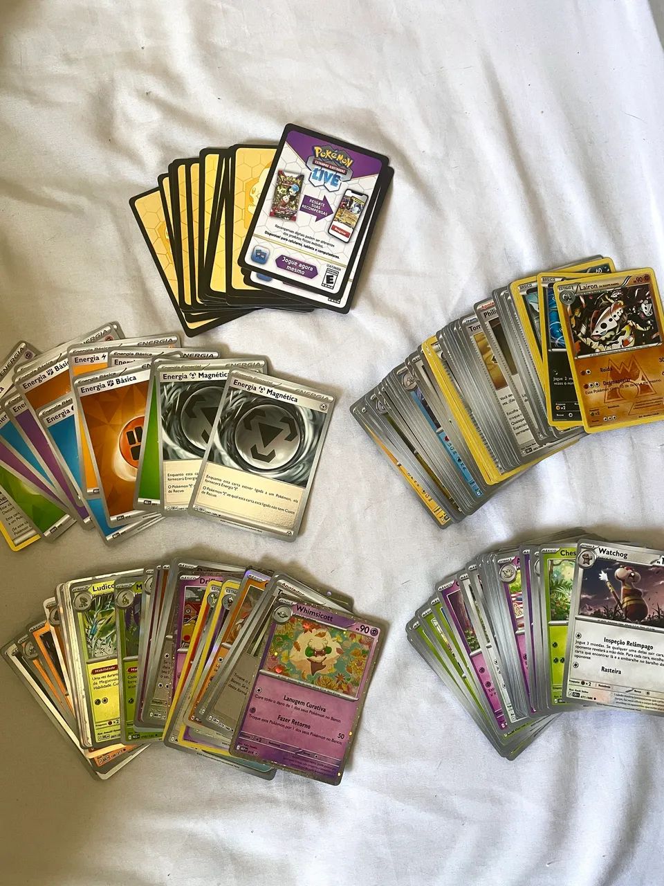 Lote / Bulk 146 Cartas Pokémon