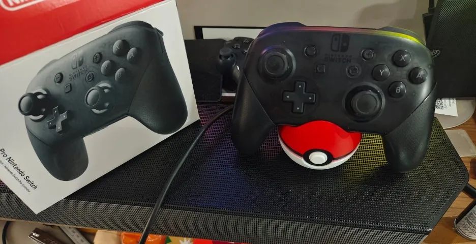 Joystick Pro Controller Nintendo switch Impecável  - Foto 2