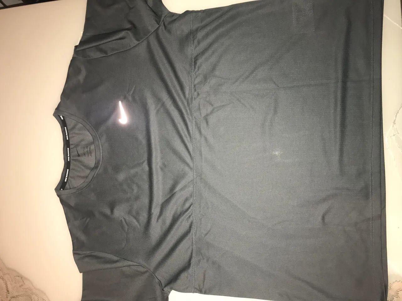 Camisa Dri Fit Nike Cinza - Foto 2