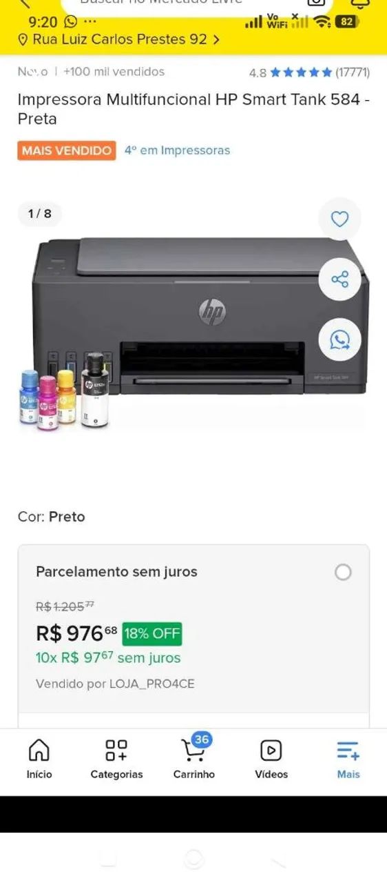 Vendo impressora hp estado de nova, pouco usada - Foto 3