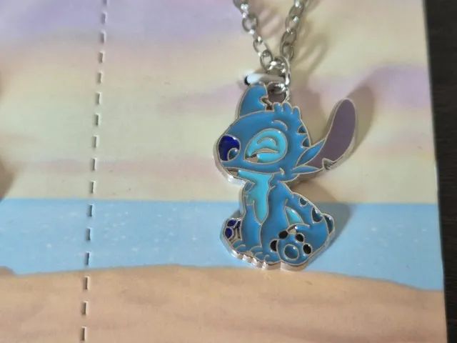 Kit 2 Colares. Stitch E Angel. Colar Da Amizade. Disney! - Foto 6