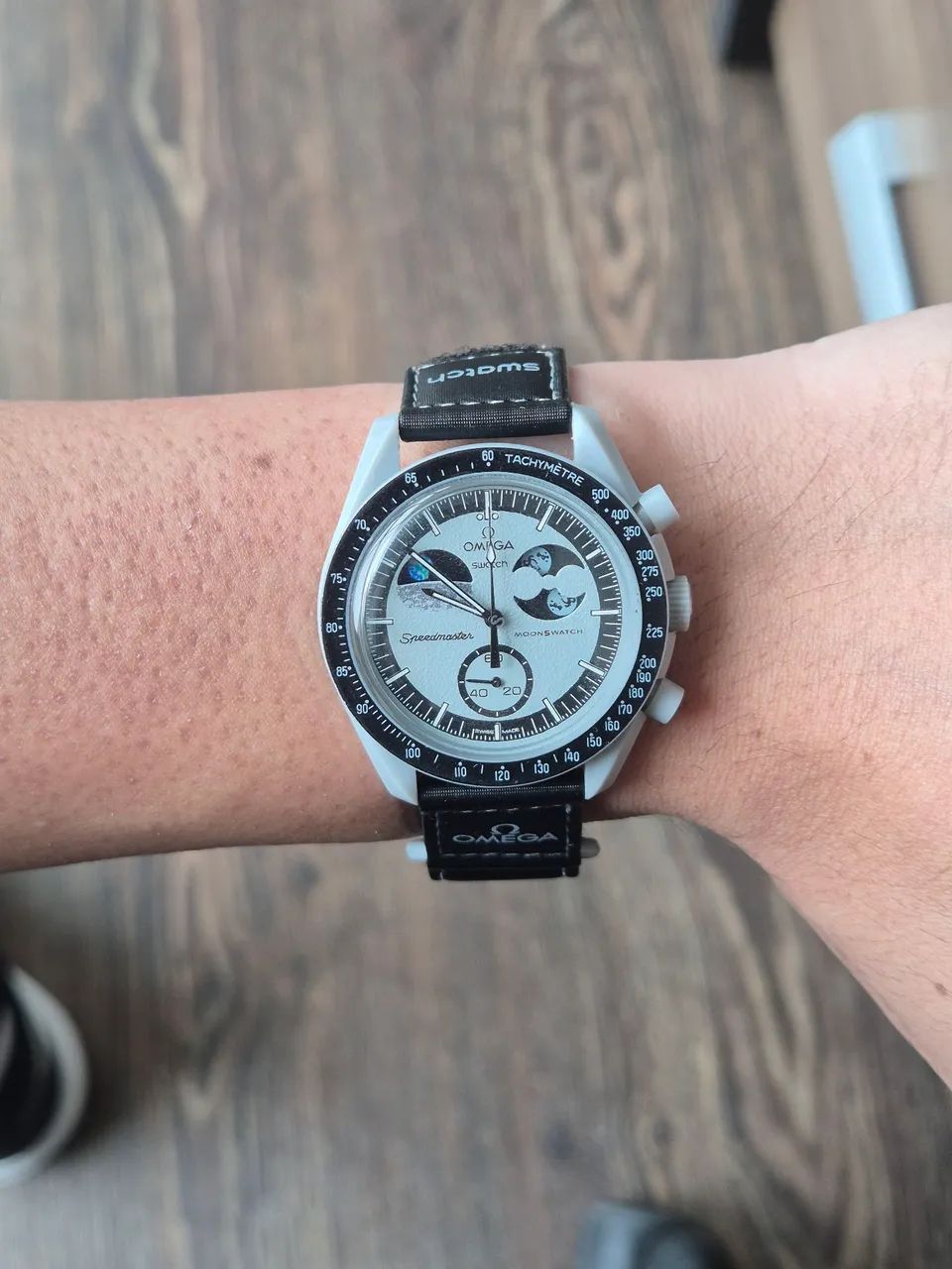 値引不可OMEGA × Swatch MoonSwatch Earthphase Omega x Swatch Moonswatch Mission to Earthphase Clone - Acessórios