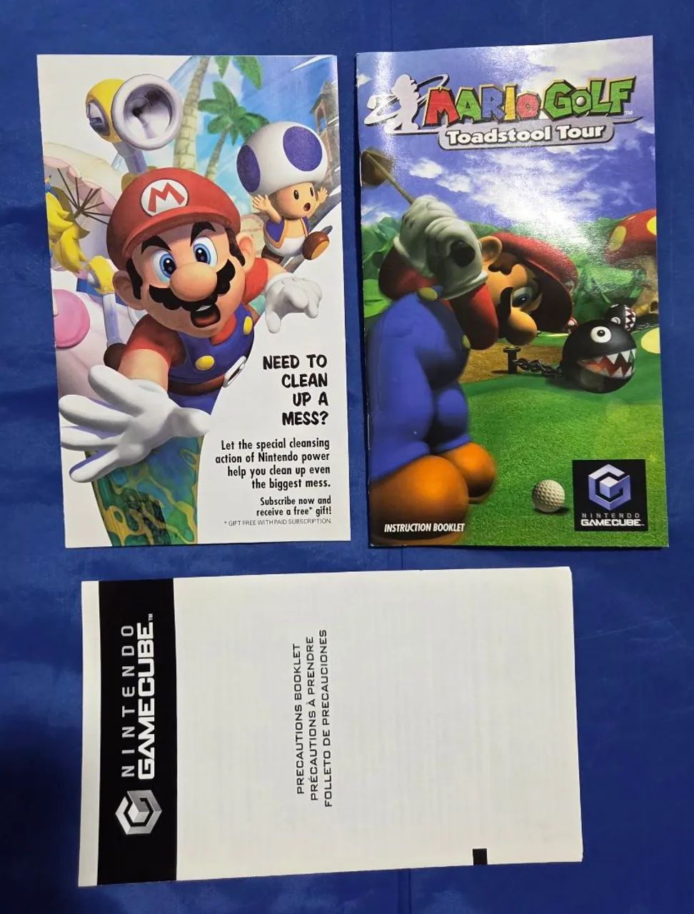 Jogo Mario Golf Toadstool Tour Nintendo Gamecube - Foto 4