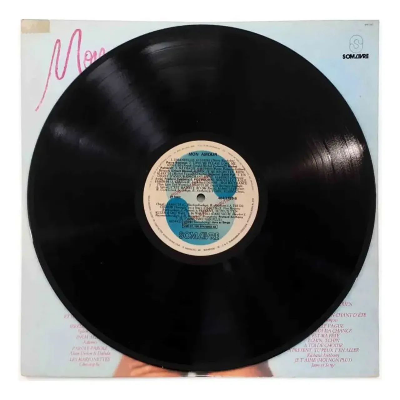 novela da globo Mon Amour ......disco de vinil  - Foto 4
