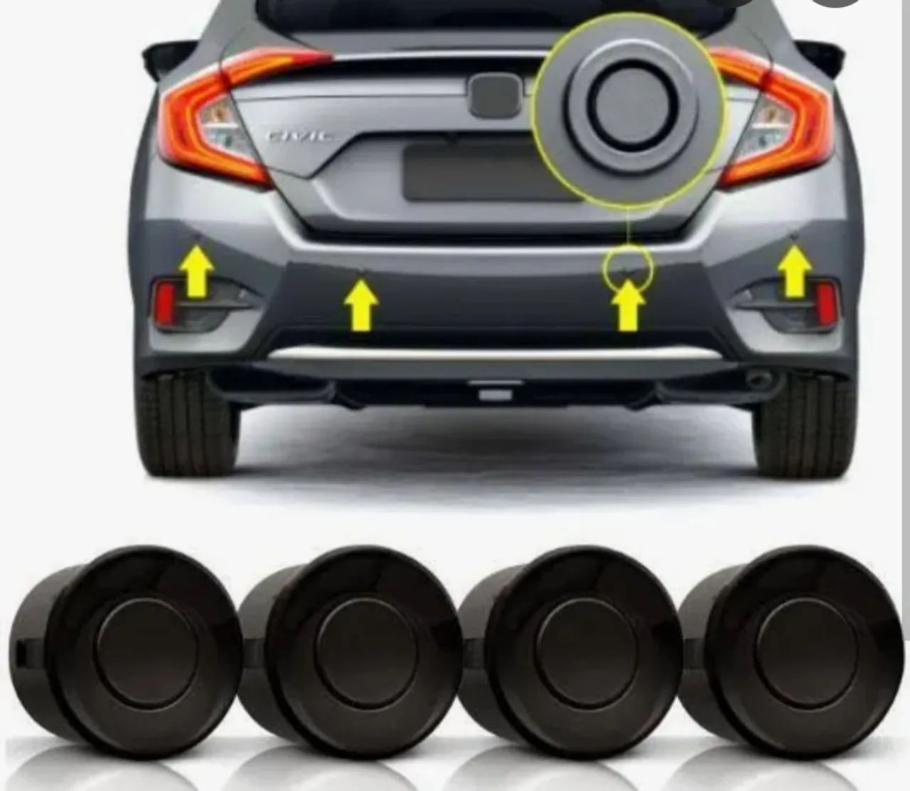 SENSOR DE ESTACIONAMENTO SONORO 