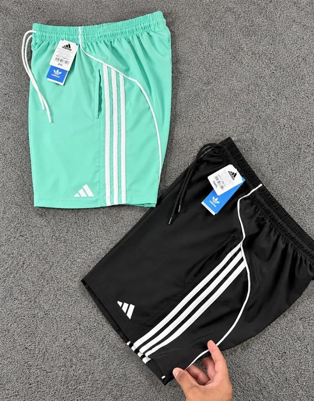Short elastano masculino treino 