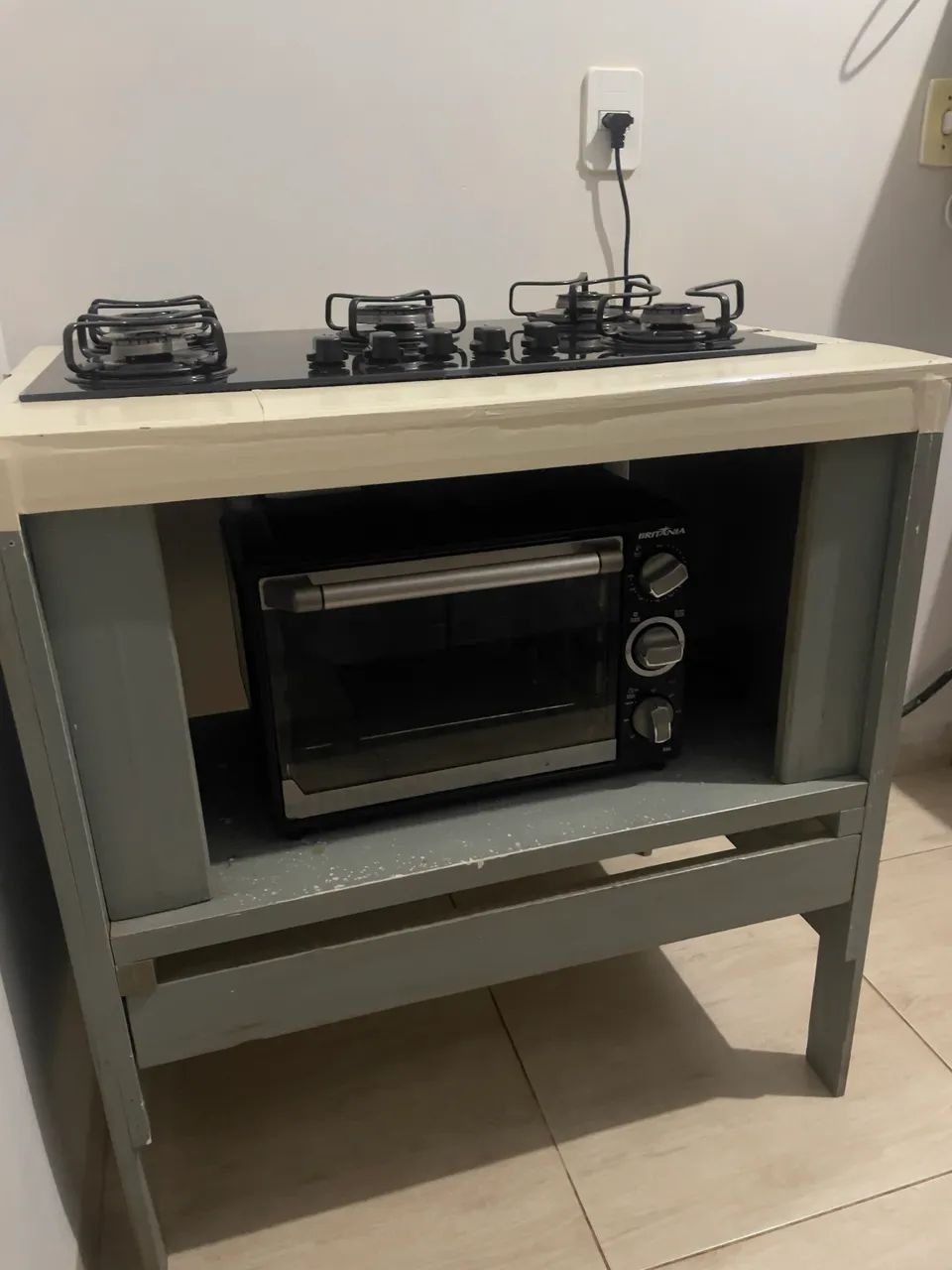 Base para cooktop 5 bocas  - Foto 2