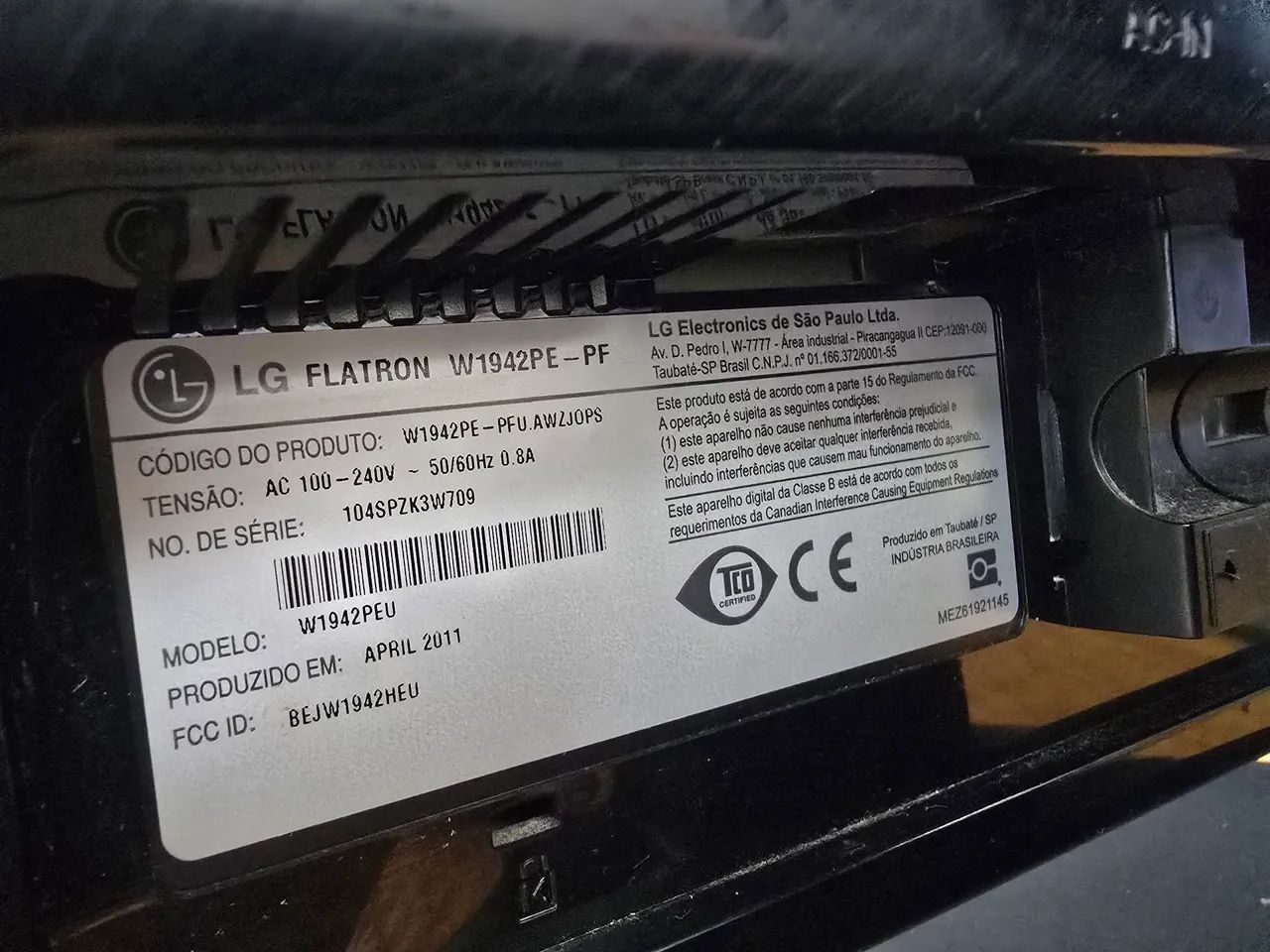 Monitor LG 19 polegadas  - Foto 2