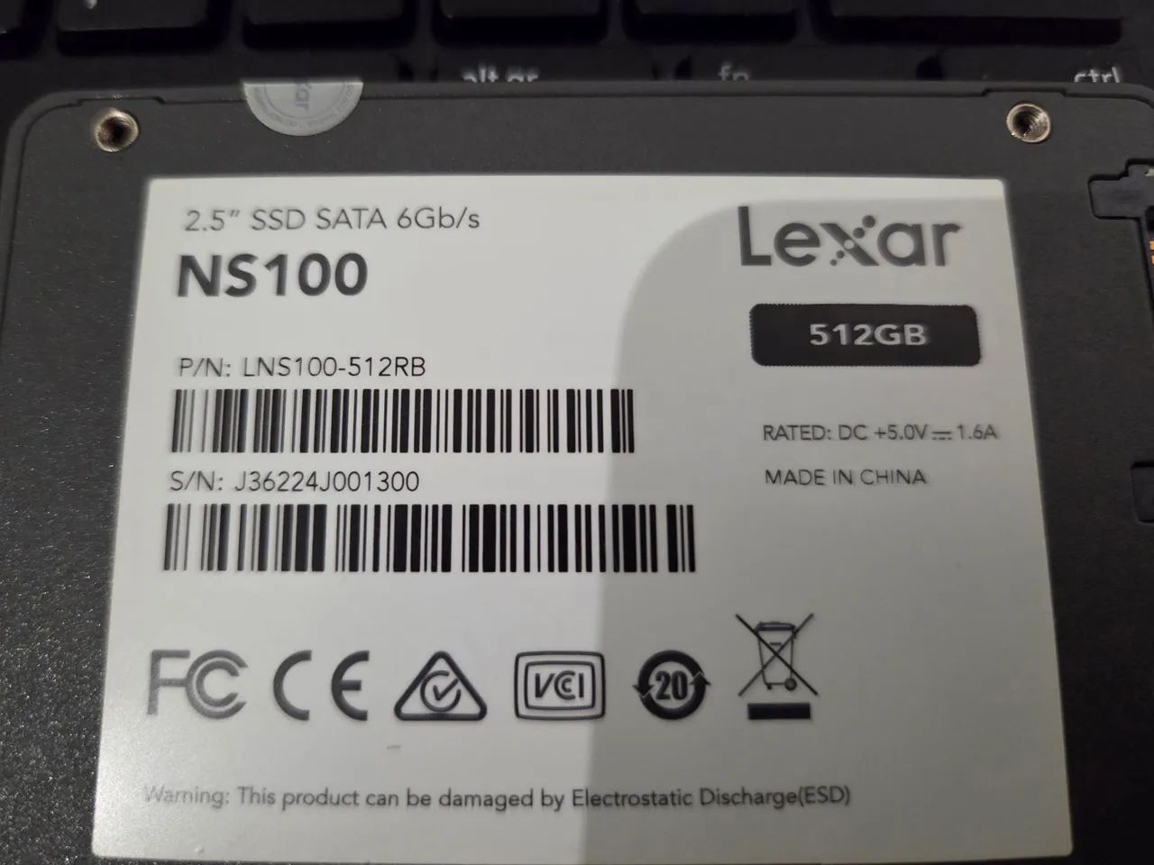 SSD Lexar NS100 512gb Sata 3 2.5" - Foto 4