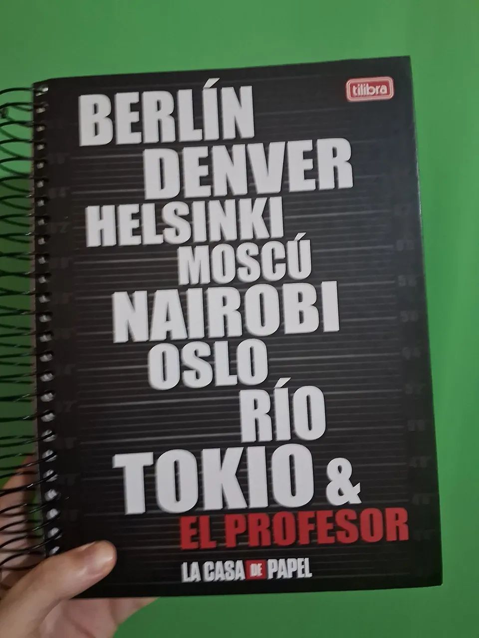 Thematic Notebook 'Money Heist' – 16 Pages
