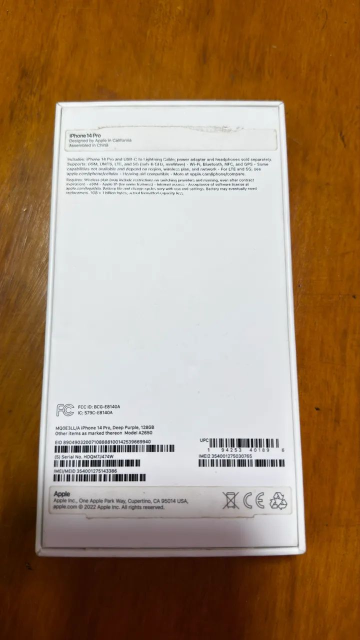 IPHONE 14 PRO ROXO - 128GB - Foto 4