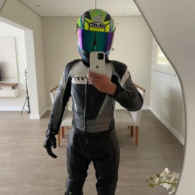 Macacão de Moto Speed REV'IT! - Seminovo |Excelente Estado tamanho 42 - Foto 2